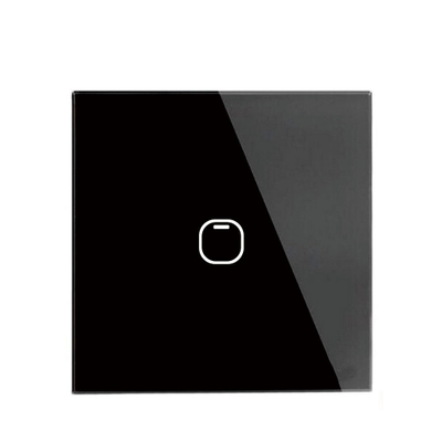 Выключатель TOUCHHOUSE «Cube» сенсорный черный