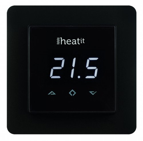 Термостат теплого пола Heatit (черный)